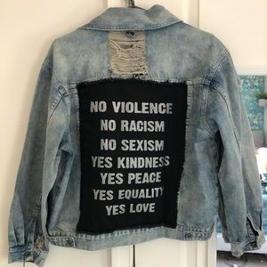 EQUALITY Jean Jacket